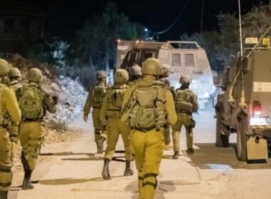 Nazi soldiers Abduct Five Palestinians