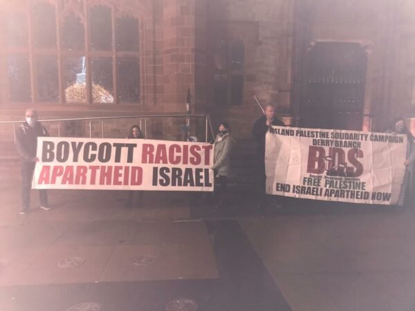 Ireland Palestine Solidarity Campaign Holds Vigil In Solidarity With Palestine