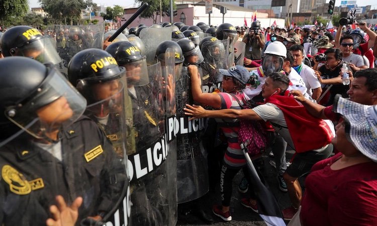 Solidarity with the people of Peru against US aggression