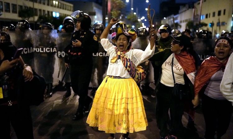 Peruvians take over Lima, continuing to pressure Boluarte coup regime