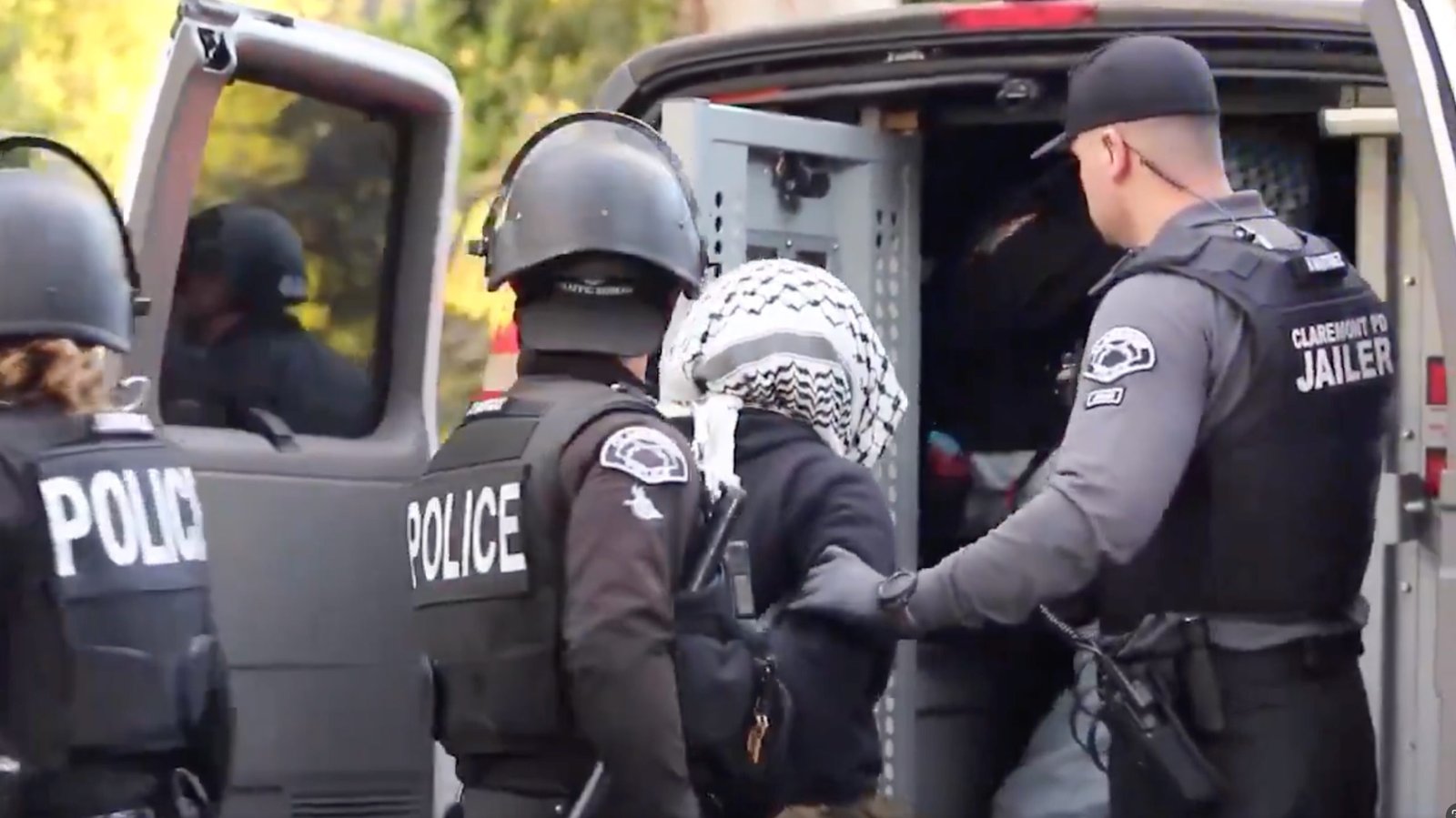 19 California university students arrested for Palestine solidarity protest
