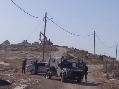 Hebron: Nazi army Demolishes Nine Residential Structures